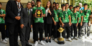 Santiago Wanderers es homenajeado por la Cámara tras ganar la Copa Libertadores Sub 20