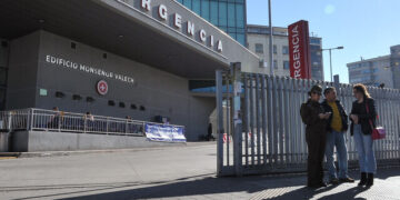 mujer carabineros Santiago