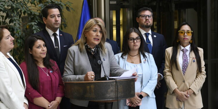 Diputada Parisi (PDG) afirma que “he sido violentada políticamente” y envía a diputado Contreras a Comisión de Ética