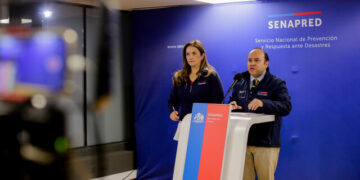 Senapred fallecidos sistema frontal