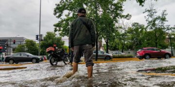 Granizo lluvia alerta roja