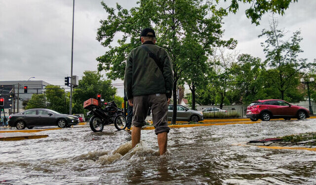 Granizo lluvia alerta roja